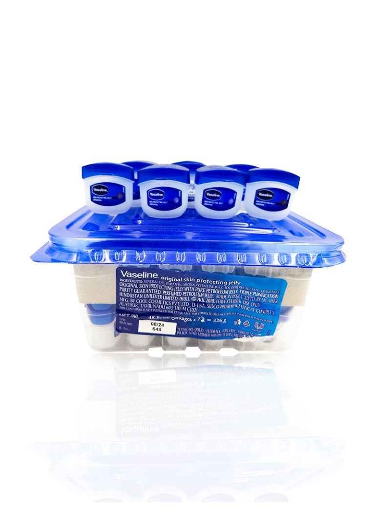 Vaseline Original Pure Skin Jelly 7gm - Pack of 48 - Image 1